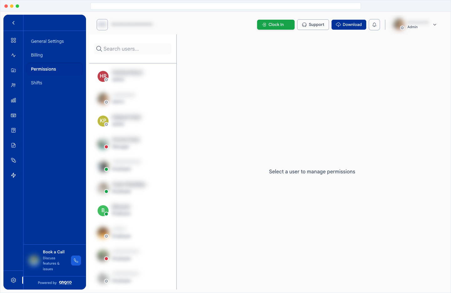 Screenshot monitoring workspace
